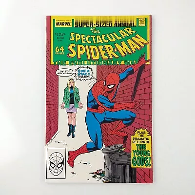 Buy Spectacular Spider-Man Annual #8 VF+  (1988 Marvel Comics) • 3.95£