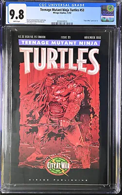 Buy Teenage Mutant Ninja Turtles #53 (1992) - Cgc Grade 9.8 - City At War Part 4! • 158.36£