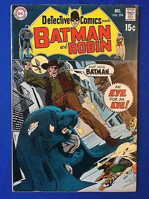 Buy Detective Comics #394 FN- (5.5) DC ( Vol 1 1969) Classic Neal Adams Cover (2) • 21£