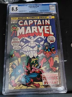 Buy Captain Marvel 28 Cgc 8.5 • 101.95£