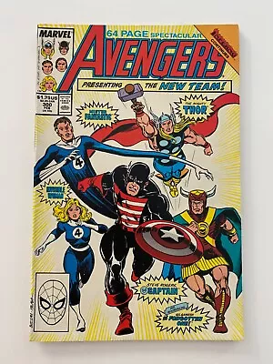 Buy Marvel Avengers Comic Presenting The New Team 300 Feb 1989 Thor/mister Fantastic • 9.99£