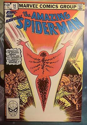 Buy Amazing Spider-Man King-Size Annual #16 Marvel 1982 1st App Monica Rambeau MCU • 31.54£