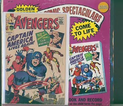 Buy Avengers #4 1966 Golden Record Reprint With Record! • 469.15£