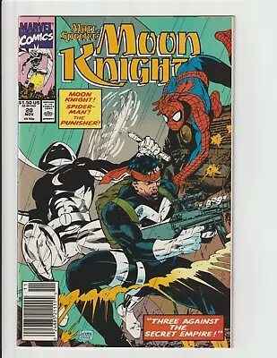 Buy MARC SPECTOR: MOON KNIGHT #20 (1990) NM+ Or Better NEWSTAND VARIANT • 6.32£