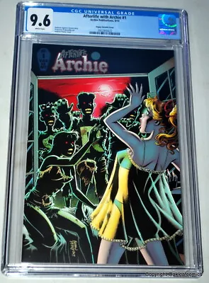 Buy Afterlife With Archie 1 CGC 9.6 Pepoy Betty Negligee Variant WP Fun Cover! • 70.96£