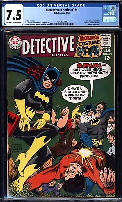 Buy Detective Comics #371 Cgc 7.5 Dc Comics 1968 Silver Age New Look Bat Girl! • 187.60£