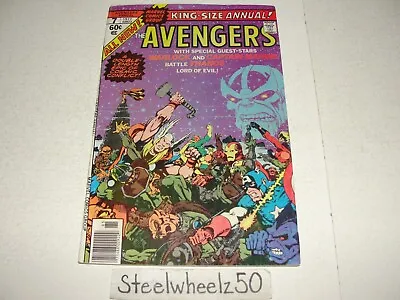 Buy Avengers Annual #7 Comic Marvel 1977 Thanos Death Of Warlock 1st Infinity Stones • 28.10£