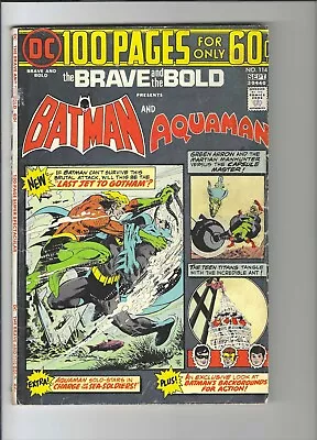 Buy The Brave And The Bold #114: Dry Cleaned: Pressed: Bagged: Boarded! VG-FN 5.0 • 10.37£