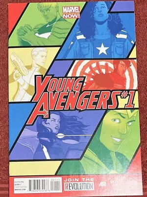 Buy Young Avengers Vol 2 #1 1st New Team Kate Bishop America Chavez Marvel Key • 7.99£