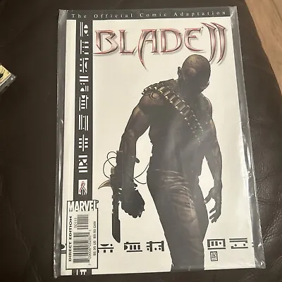 Buy Marvel Comics BLADE II 2 The Official Comic Adaptation 2002 Issue #1 Snipes • 10£