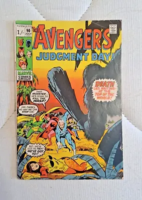Buy The Avengers - Vol 1, Issue 90 (1971) -  Judgement Day!  • 12.99£