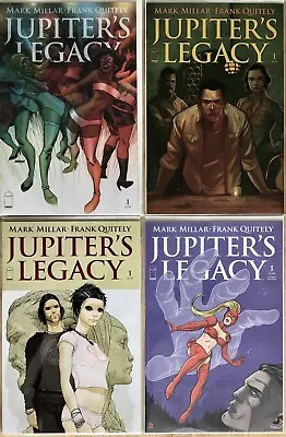 Buy Jupiter’s Legacy #1, Four Cover Variants, Image Comics, Netflix Show, Vgc, Rare • 16.99£