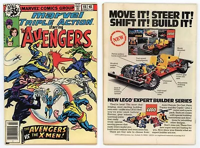Buy Marvel Triple Action #46 (VG 4.0) Avengers Vs X-Men Crossover 1979 Marvel • 3£