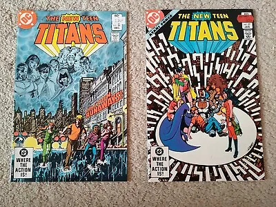 Buy New Teen Titans 26 And 27 (1982) DC Comics KEY First Appearance Terra VF/F • 7.99£