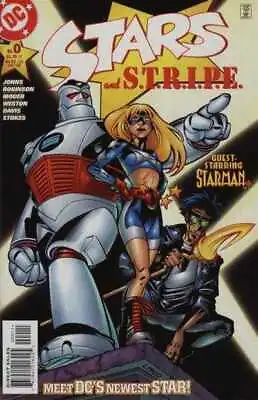 Buy STARS And S.T.R.I.P.E. #0 (1999) - 1st Appearance STARGIRL - Back Issue • 64.99£