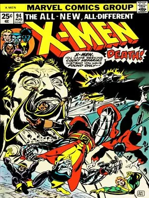 Buy The Uncanny X-Men #94 NEW METAL SIGN: Count Nefaria - The New X-Men • 15.68£