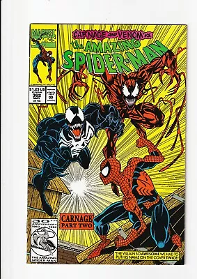 Buy Amazing Spider-Man #362 1992 NM White Pages Carnage 2nd Appearance 1ST PRINT • 28.12£