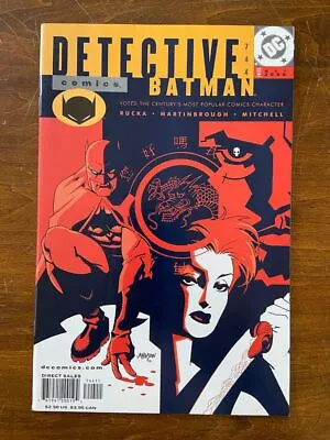 Buy DETECTIVE COMICS #744 (DC, 1937)VF/+ Batman, Greg Rucka • 2.37£