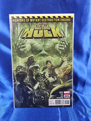 Buy Totally Awesome Hulk #22 1st App Weapon H First Print VF+ 8.5 • 27.87£