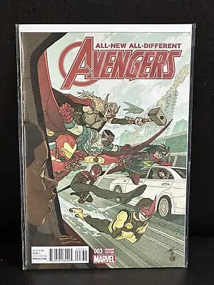 Buy 🔥ALL-NEW AVENGERS #3 Variant - AFU CHAN 1:25 Ratio Cover - MARVEL 2016 NM🔥 • 9.50£