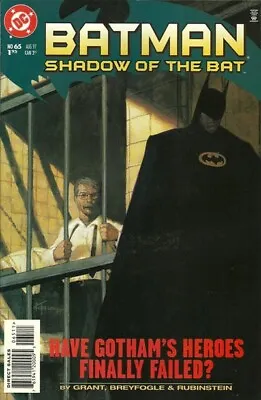 Buy Free P & P; Batman: Shadow Of The Bat #65 (Aug 1997)  Illusions  • 4.99£
