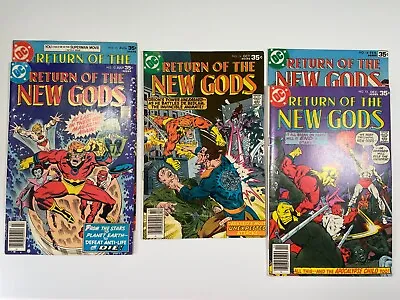 Buy Return Of The New Gods #12, 13, 14, 15, 16 - 1977 - Gerry Conway - Lot Of 5 • 10.04£