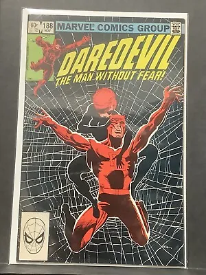 Buy Daredevil - #188 - Black Widow - Frank Miller - Marvel - Direct - 1982 - VF • 7.17£