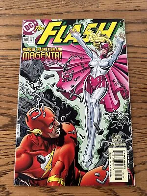 Buy The Flash #170 (DC 2001) 1st Appearance Cicada! Brian Bolland Magenta Cover VF+ • 7.11£