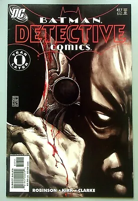 Buy Detective Comics #817 ~ DC 2006 ~ FACE TO ECAF - Simone Bianchi Cvr NM • 4.81£
