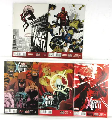 Buy UNCANNY X-MEN #31-35 * Marvel Comics Lot * 31 32 33 34 35 - 2015 • 8.63£