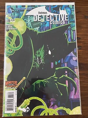 Buy 2014 Batman In DETECTIVE COMICS #35 Monsters Of The Month Variant Cover 9.4 NM • 2£