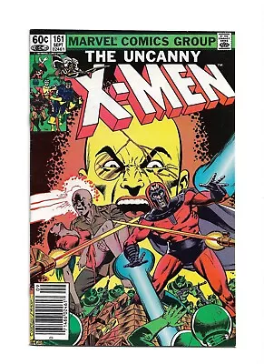 Buy Uncanny X-Men #161 FN+ Copy Marvel Comics Origin Of Magneto Newsstand • 8.04£