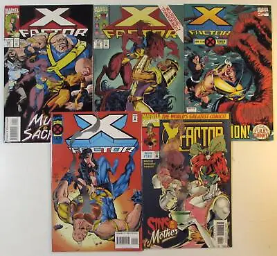 Buy 1993 X-Factor Lot Of 5 #94,99,110,111,139 Marvel 1st Series Comic Books • 6.81£
