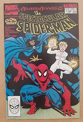 Buy Spectacular Spider-Man (Vol 1)  Annual #9 - Atlantis Attacks - 1989 - FINE- 5.5 • 2.75£