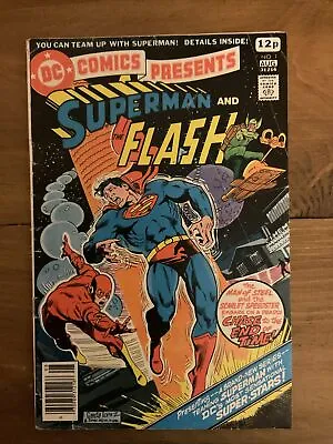 Buy DC Comics Present #1 Superman And The Flash DC Comics 1978 • 50£