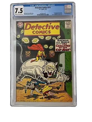 Buy Detective Comics #311 CGC 7.5 Batwoman, 1st App Cat-Man Martian Manhunter 1963 • 512.43£