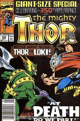 Buy Mighty Thor #432 (1966) Newsstand Ed Vf/nm Marvel • 6.95£