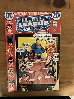 Buy JUSTICE LEAGUE Of AMERICA No 105. May 1973 BRONZE AGE • 10£
