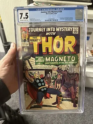Buy Journey Into Mystery 109 CGC 7.5, 1st Magneto Outside X-Men (Marvel 1964) • 525.57£
