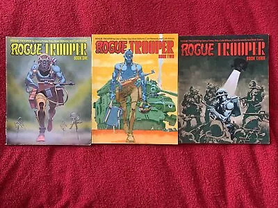 Buy ROGUE TROOPER Book 1 - 3 Paperback Graphic Novels 2000AD - BB5 • 5£