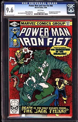 Buy Power Man And Iron Fist 66 CGC 9.6 Frank Miller Cover 2nd App. Sabretooth 1980 • 119.92£