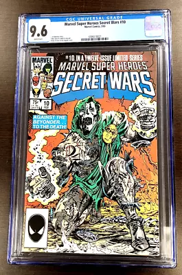 Buy Marvel Super Heroes SECRET WARS #10 CGC 9.6 Marvel Comics 1985!! • 63.24£
