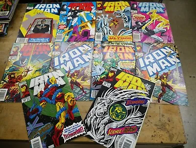 Buy Lot 10 Marvel Comic Books Iron Man 284 Sept 286 Nov 299 Dec 289 Feb 302 Mar .... • 28.46£