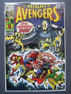 Buy AVENGERS #67 - 1969 Volume 1 - Die, Avengers Die! - Barry Smith - Ultron App • 50£