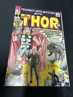 Buy Journey Into Mystery #113 1965 Marvel Comics Loki Origin VG/F • 39.49£