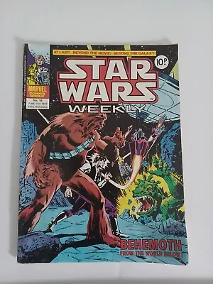 Buy MARVEL Star Wars Weekly Issue #19   UK - May 1978 - Bronze Age Comic - Rare • 19.99£