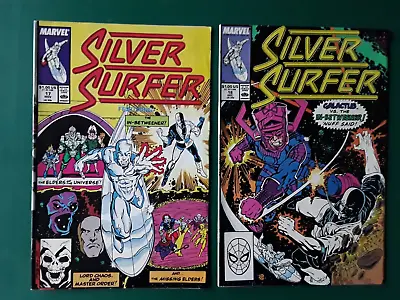 Buy Silver Surfer 17 / 18 ( Galactus Vs In-betweener ) 1988 • 4£