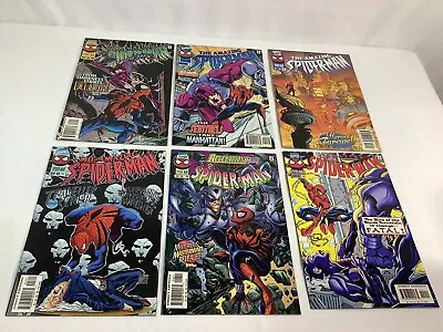 Buy Amazing Spider-Man #414,415,416,417,418,419 Marvel Comics 1996/97 • 16£