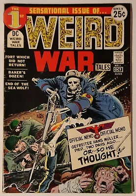 Buy Weird War Tales 1 VG+ £105 1971. Postage On 1-5 Comics 2.95  • 105£