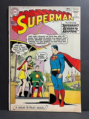 Buy Superman  #141  VG+  1960  Low  Grade DC Comics • 38.09£
